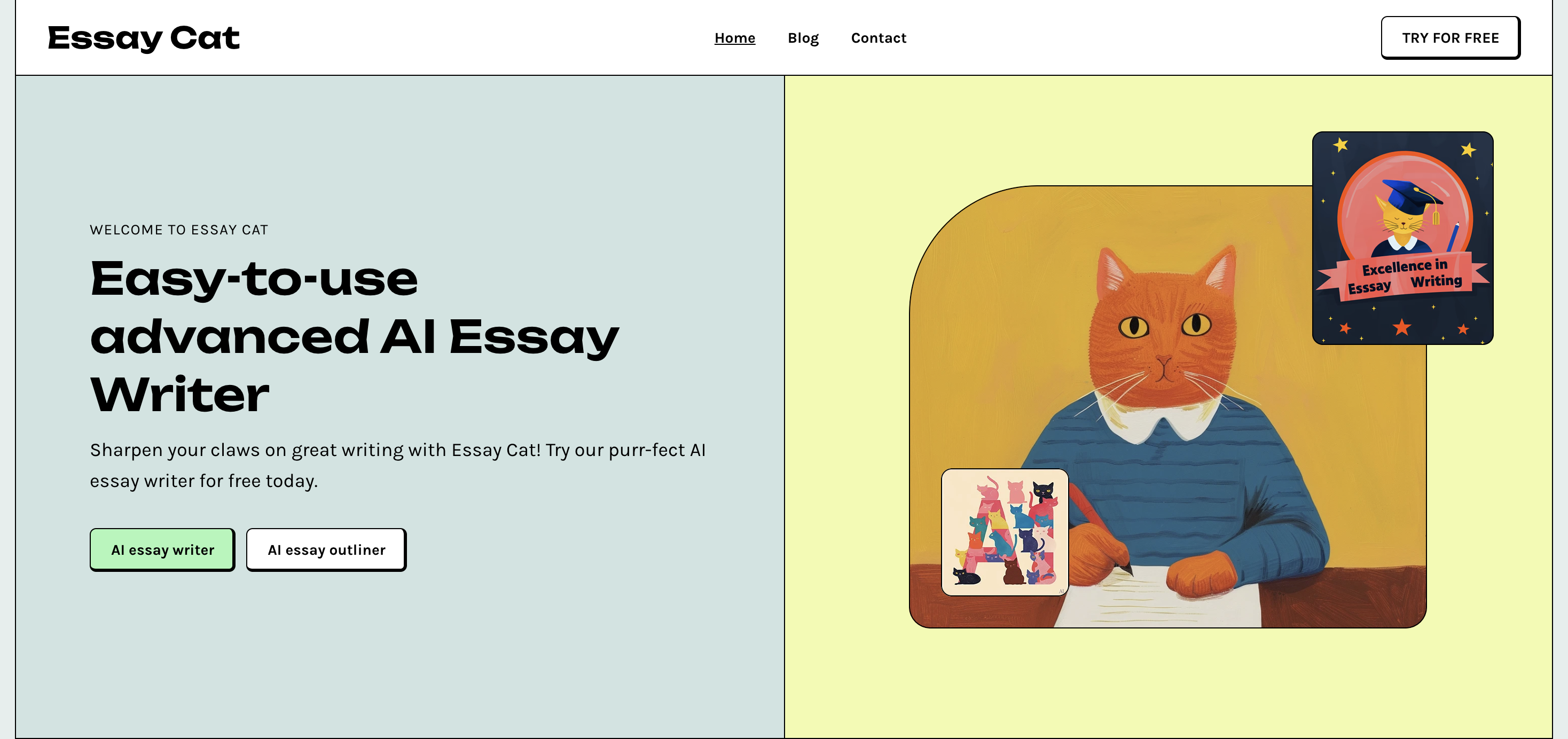 EssayCat Header Image